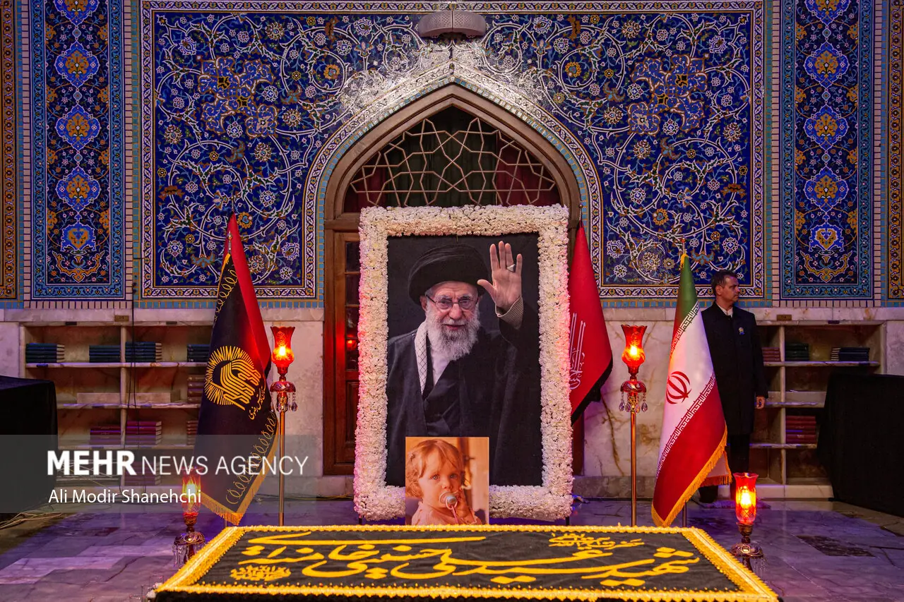 دارالذکر در آستانه چهلمین روز تدفین رهبر شهید