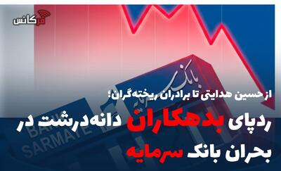  ردپای بدهکاران دانه‌درشت در بحران بانک سرمایه