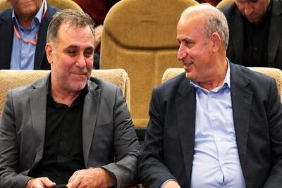 نشست رئیس هیئت فوتبال تهران با مهدی تاج - پارس فوتبال
