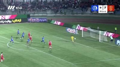 ویدیو: گل سوم پرسپولیس به استقلال خوزستان توسط ایگور سرگیف - پارس فوتبال