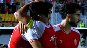  فیلم/ گل چهارم پرسپولیس به استقلال خوزستان توسط شهرآبادی - پارس فوتبال