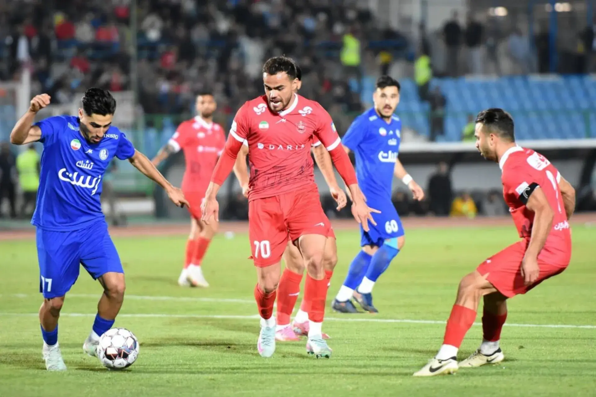  پخش زنده بازی پرسپولیس و استقلال خوزستان - پارس فوتبال