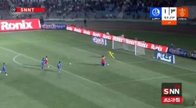  فیلم گل چهارم پرسپولیس به استقلال خوزستان توسط شهرآبادی - پارس فوتبال