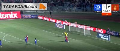  گل شهرآبادی به استقلال خوزستان (پرسپولیس 4-1 استقلال خوزستان) - پارس فوتبال