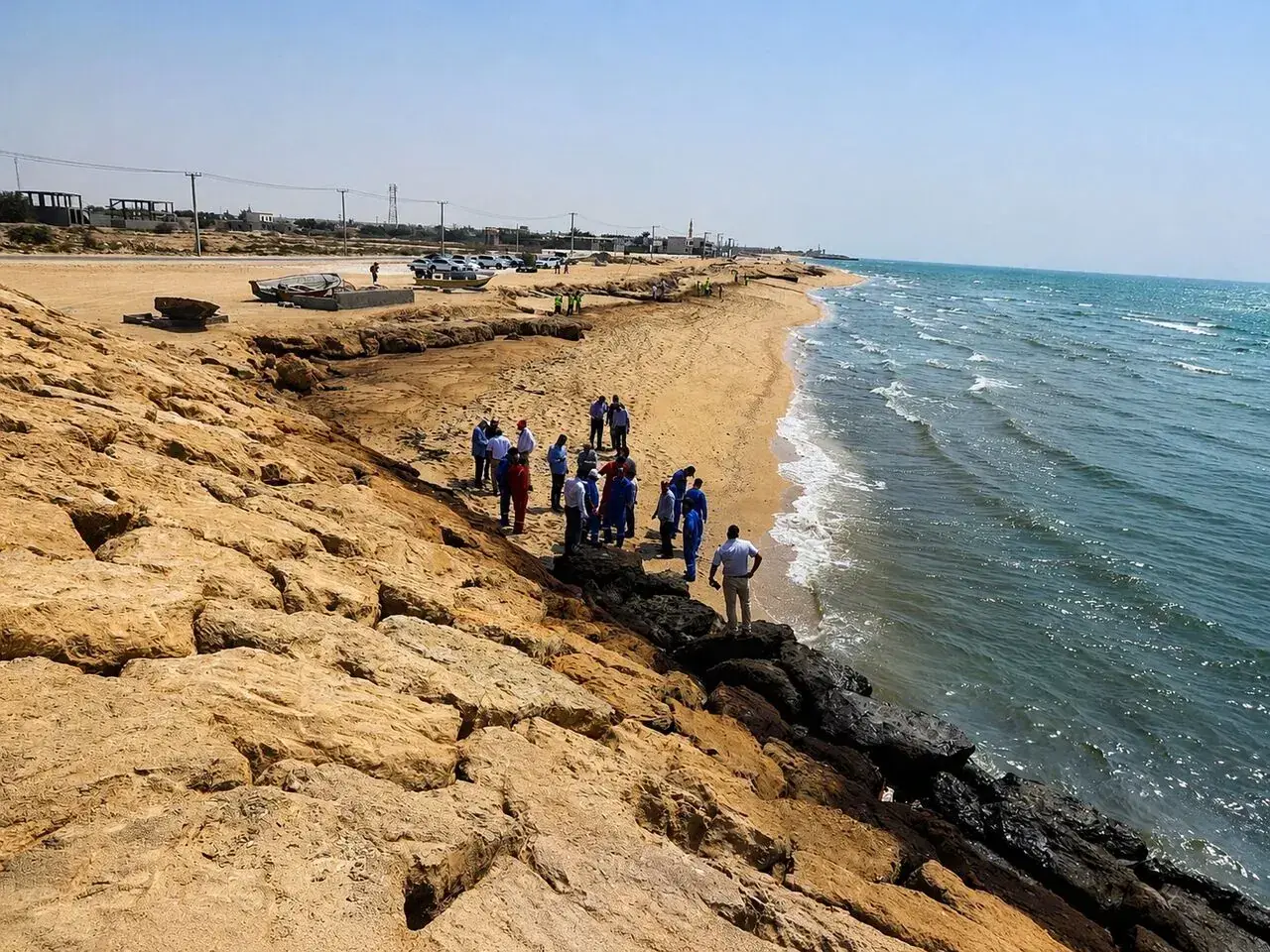مشاهده موج جدید آلودگی نفتی در سوزای قشم