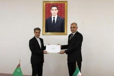 دیدار سرکنسول جدید جمهوری اسلامی ایران در مرو با معاون وزیر خارجه ترکمنستان