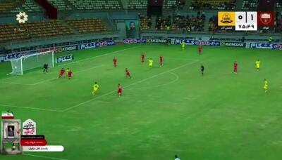 گل اول شمس آذر به فولاد+ ویدئو