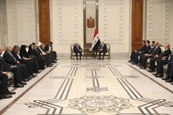قالیباف با رئیس مجلس و رئیسجمهور عراق دیدار کرد