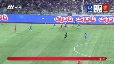  گل سوم پرسپولیس به استقلال خوزستان+ ویدئو