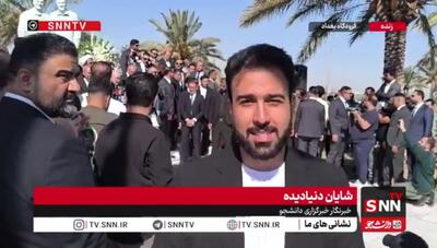 تعمیق روابط ایران و عراق در دستور کار سفر رئیس مجلس به عراق + فیلم