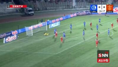 فیلم گل دوم پرسپولیس به استقلال خوزستان توسط علیپور