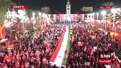 مردم رشت در شب صد و هفتاد و یکم تجمعات ایران به صحنه آمدند