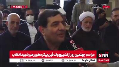 مخبر: از خون شهدا نخواهیم گذشت/تنگه هرمز جز با ترتیبات ایرانی امکان بهرهبرداری نخواهد داشت
