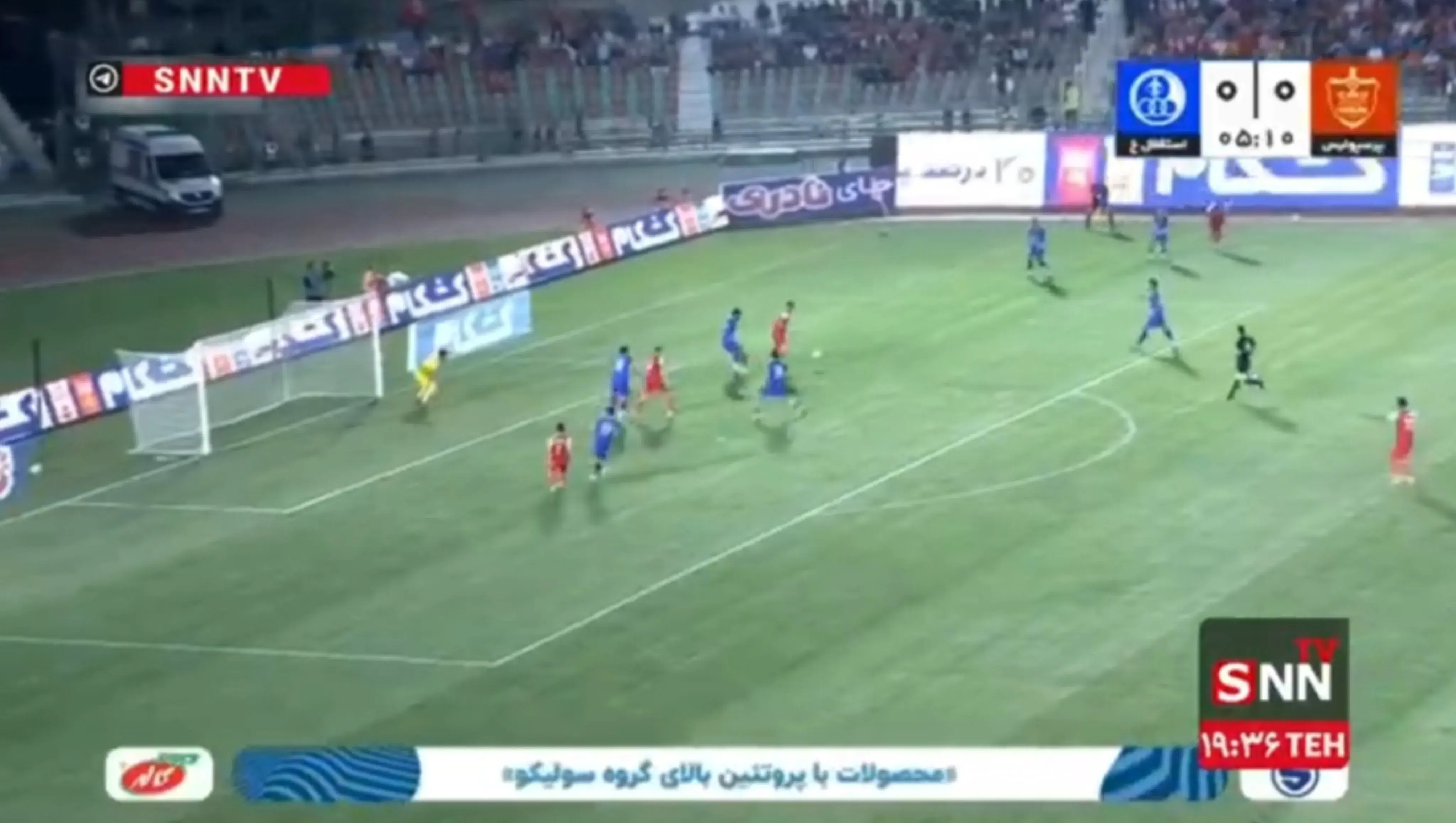 فیلم گل اول پرسپولیس به استقلال خوزستان توسط خدابندهلو
