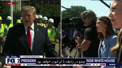 ترامپ گفت که امیدوار است امسال با کیم جونگ اون دیدار کند