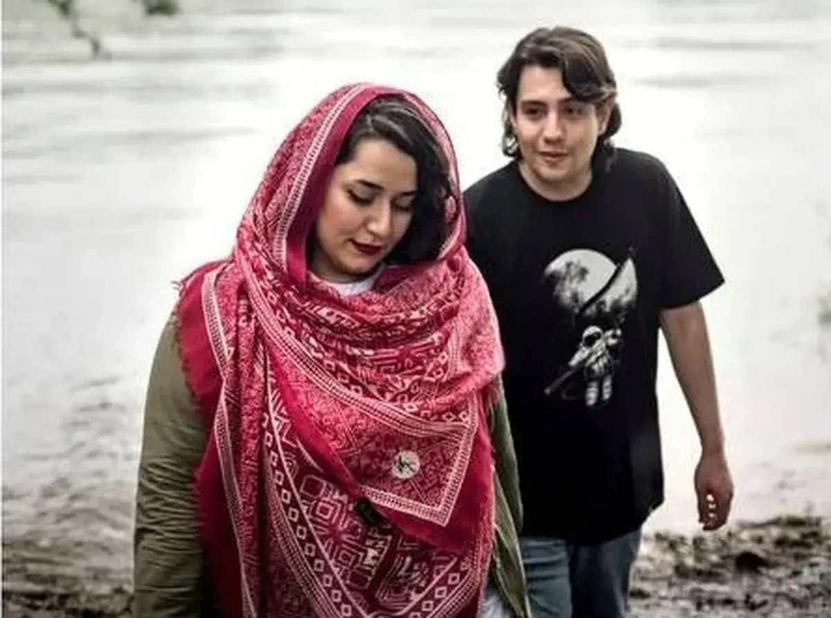 مکالمه عاشقانه امیر کاظمی و همسرش روی آنتن زنده