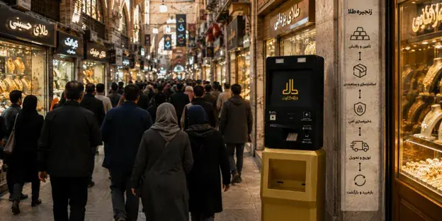 خودپرداز طلا؛ زیرساختی برای تسهیل خرید و تحویل فیزیکی طلا