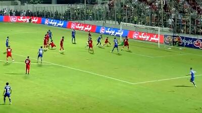 خلاصه بازی نساجی مازندران 0 - استقلال 1