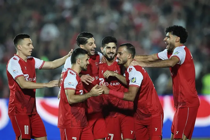 برتری یک نیمهای پرسپولیس مقابل استقلال خوزستان - تسنیم