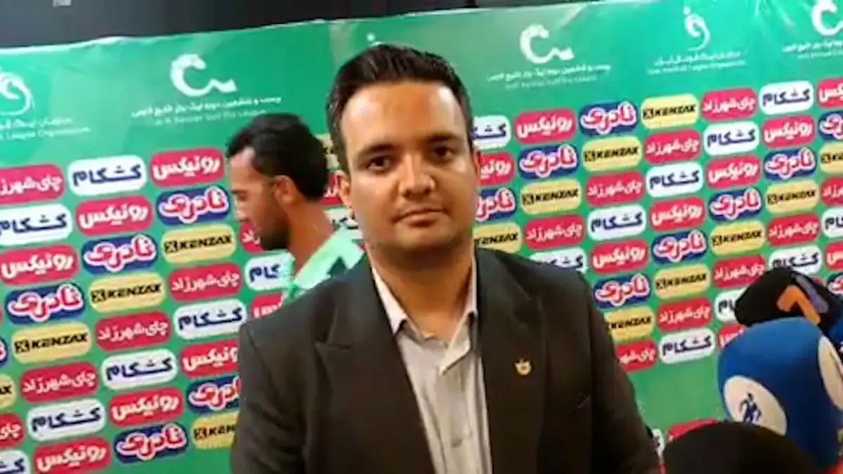 بازگشا: نمیدانم منظور استقلالیها از کنایه به شیر پیراهن پرسپولیس چیست!