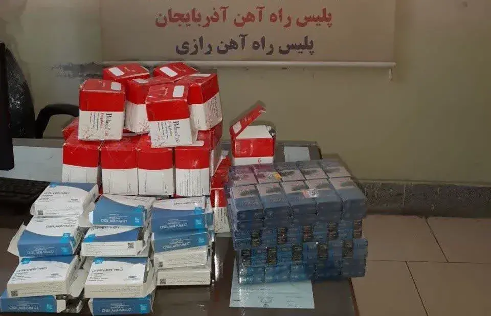  کشف قاچاق از قطار بین‌المللی تهران به وان توسط پلیس راه آهن آذربایجان