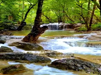 آبشاری که سنگ تولید میکند | آخرین خبر