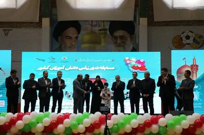 آغاز نخستین دوره مسابقات ورزشی مدارس عشایری و روستایی کشور در مشهد