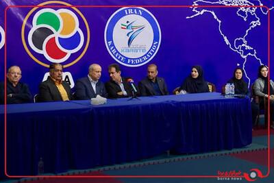  بازدید سید مناف هاشمی معاون توسعه مدیریت و منابع وزارت ورزش و جوانان از اردوی تیم ملی کاراته
