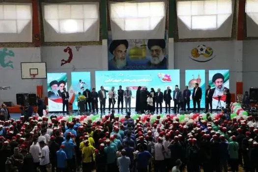 افتتاح اولین دوره مسابقات ورزشی مدارس عشایری و روستایی کشور
