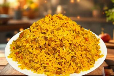 عدس پلو رو این بار متفاوت درست کنید / طرز تهیه یک غذای متفاوت و خوش طعم بدون گوشت