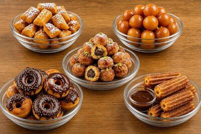  طرز تهیه ۵ مدل شیرینی تابه ای / خوشمزه و آسان بدون نیاز به فر