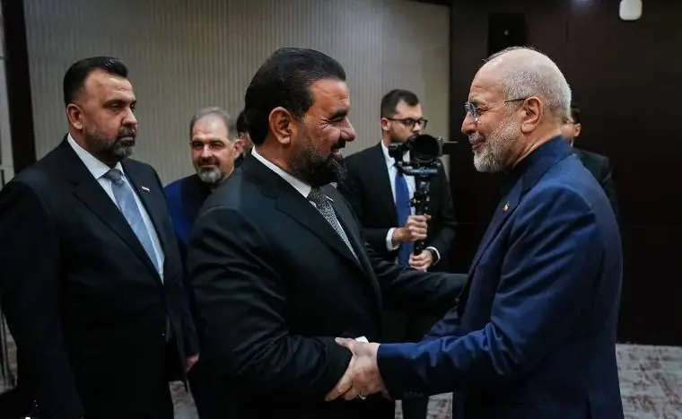  اعلام جنگ مجازی رئیس پارلمان عراق به همتای ایرانی / یک روز پس از دریافت هدیه از قالیباف، حلبوسی نام جعلی خلیج عربی تبلیغ کرد