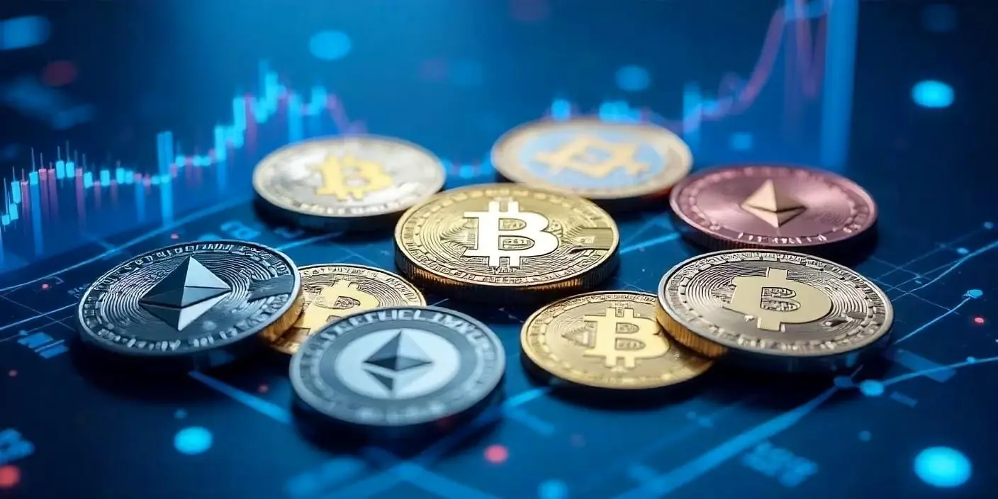 قیمت رمزارزها روز دوشنبه؛ اتریوم بالای ۱۹۰۰ دلار، ریپل و سولانا در مسیر نزولی