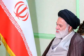حضور سیدمصطفی خامنهای در مراسم بزرگداشت رهبر شهید +فیلم