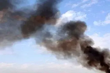 یک مصدوم در پی حریق تانکر حمل سوخت در جنوب تهران
