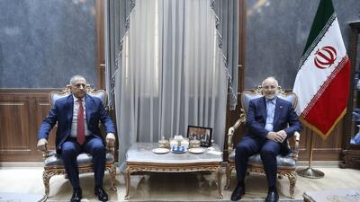 دیدار قالیباف با مشاور امنیت ملی عراق
