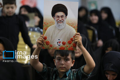 مراسم اربعین رهبر شهید انقلاب در گیلان برگزار شد