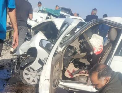 تصادف در خرمآباد یک کشته و چهار مصدوم بر جاگذاشت