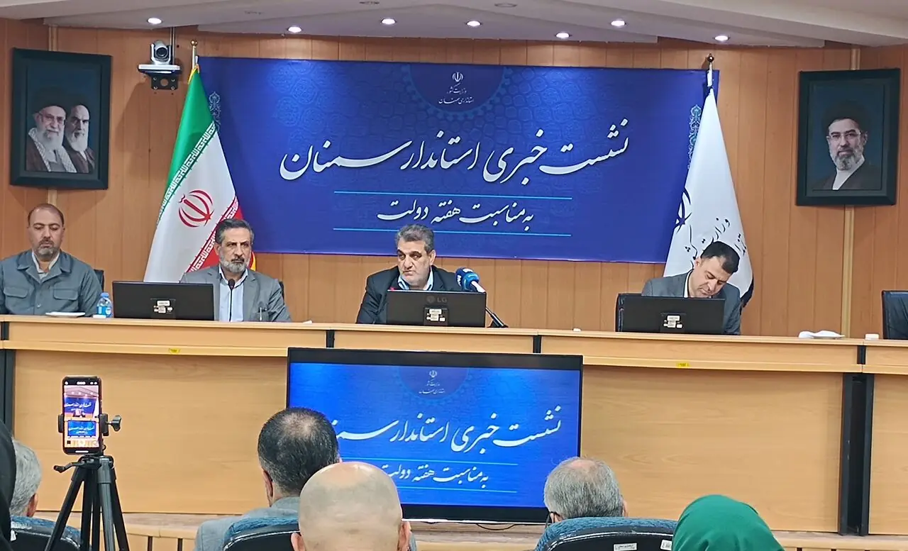افتتاح و کلنگزنی ۱۰۱۴ طرح هفته دولت در سمنان با اعتبار ۳۵۴۶ میلیارد تومان + فیلم