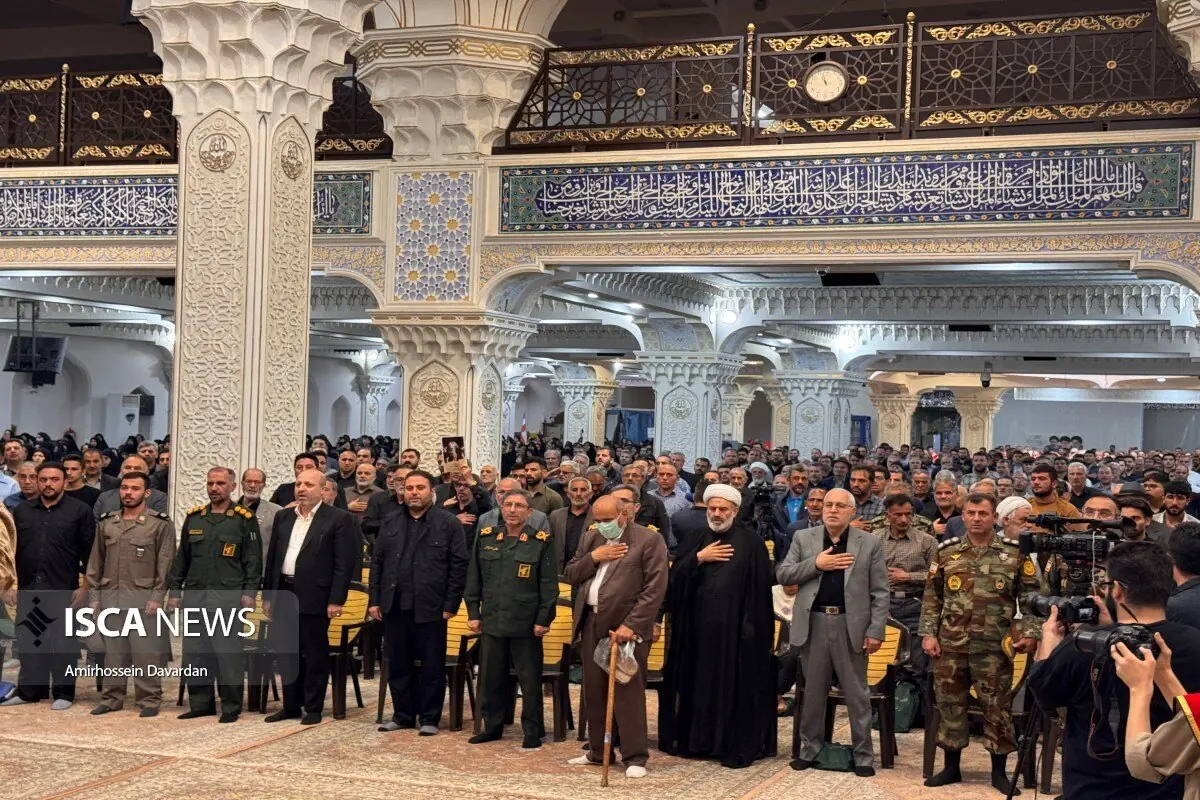  مراسم چهلمین روز تدفین پیکر رهبر شهید انقلاب