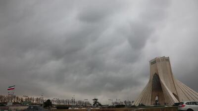 پیشبینی افزایش وزش باد و ابر برای تهران