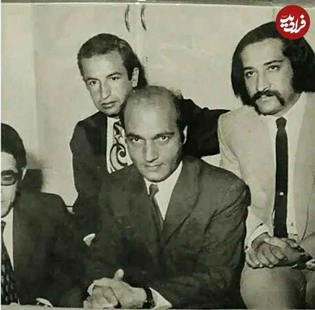 عکس/ داریوش ارجمند در ۲۷ سالگی و در کنار علی شریعتی؛ سال ۱۳۵۰