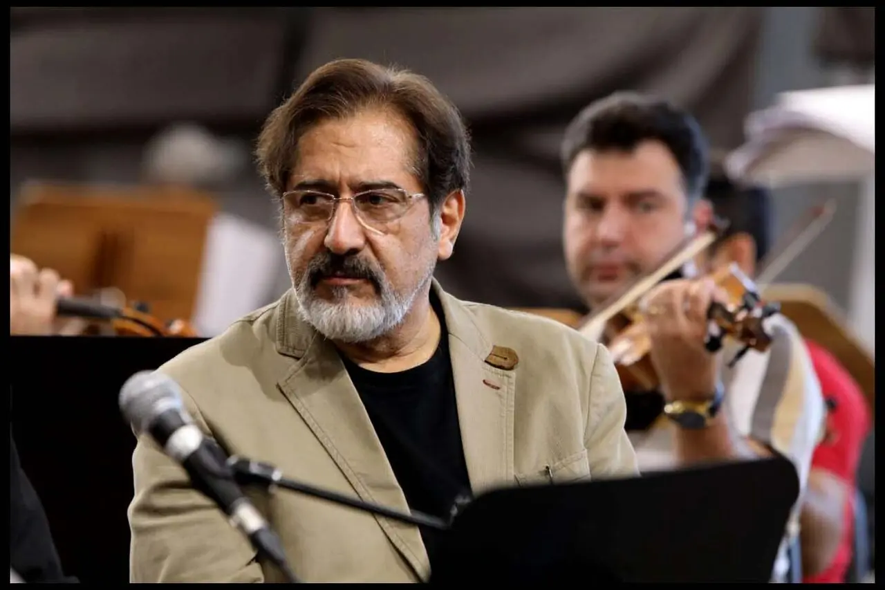 رونمای از یک قطعه موسیقی در مراسم چهلمین روزِ خاکسپاری رهبر شهید