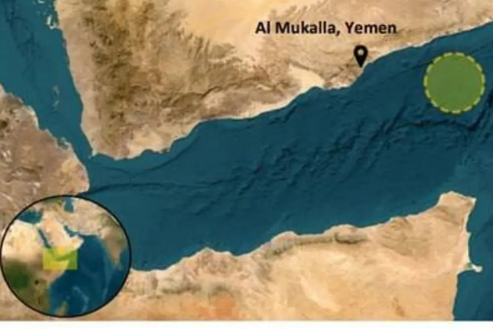  وقوع حادثه دریایی در سواحل یمن