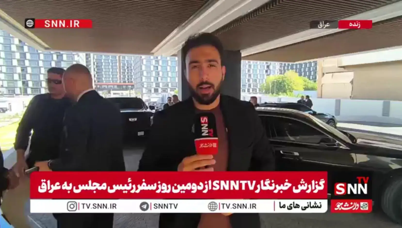 جزئیات آغاز دومین روز سفر قالیباف به عراق + فیلم