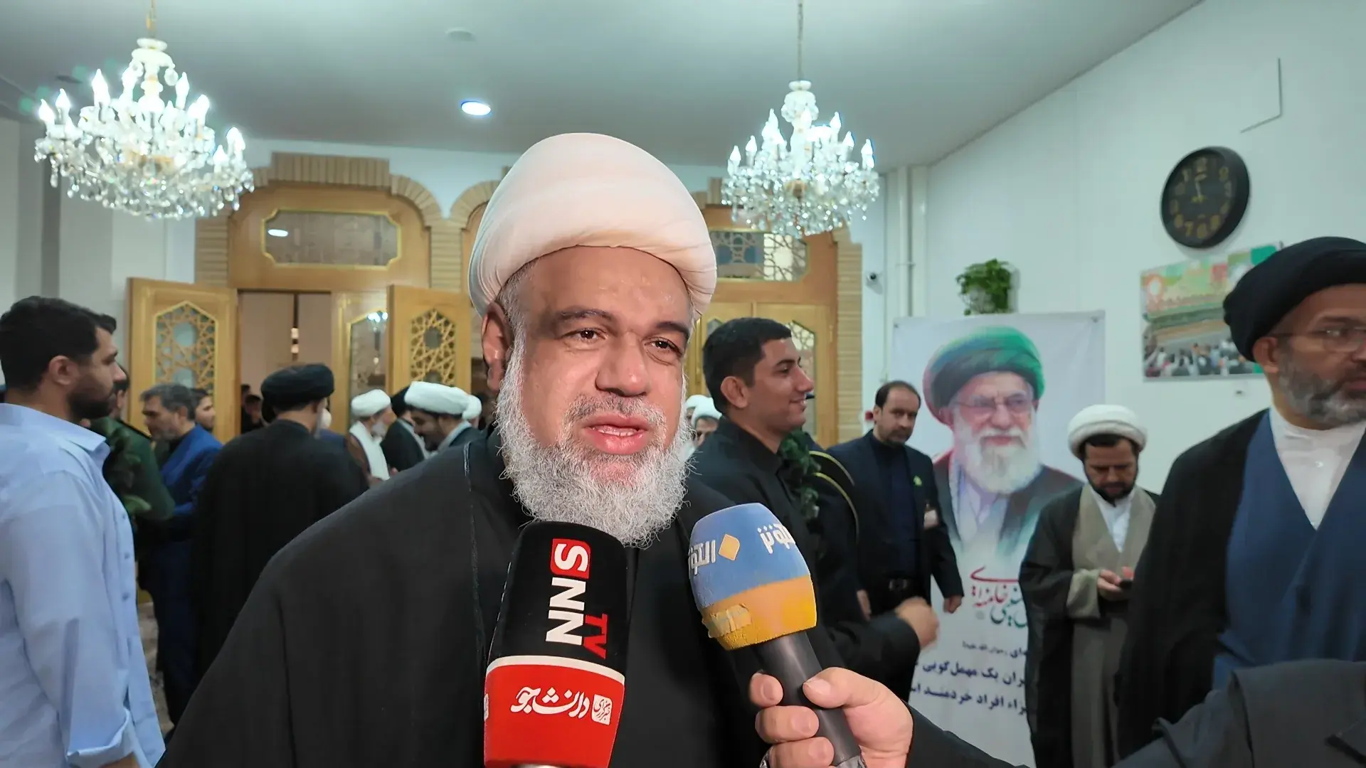 شیخ عبدالله الدقاق: آمریکا و اسرائیل به زبالهدان تاریخ خواهند رفت+فیلم