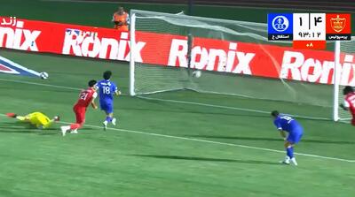  خلاصه بازی پرسپولیس 4 - استقلال خوزستان 1