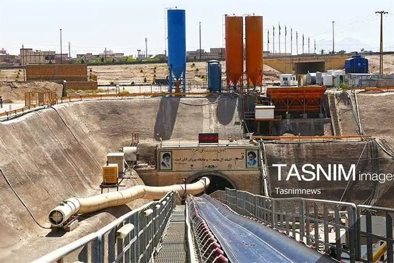 حفاری تونل خط یک متروی قم تا ایستگاه جمکران به پایان رسید - تسنیم