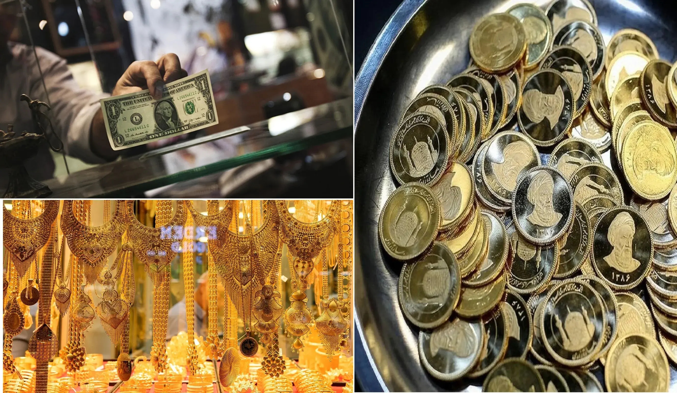  قیمت دلار، سکه و طلا امروز جمعه ۱۴۰۵/۰۵/۳۰