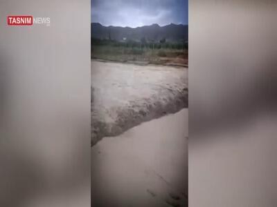 وقوع سیل در قوشخانه شیروان | آخرین خبر